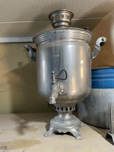 işlenmiş mikrovalnovka: İşlənmiş Od Samovar, 8 l, Ünvandan götürmə — 3