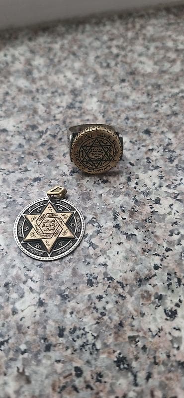 brilyant komplekt: Gümüş, 925 Əyar — 1