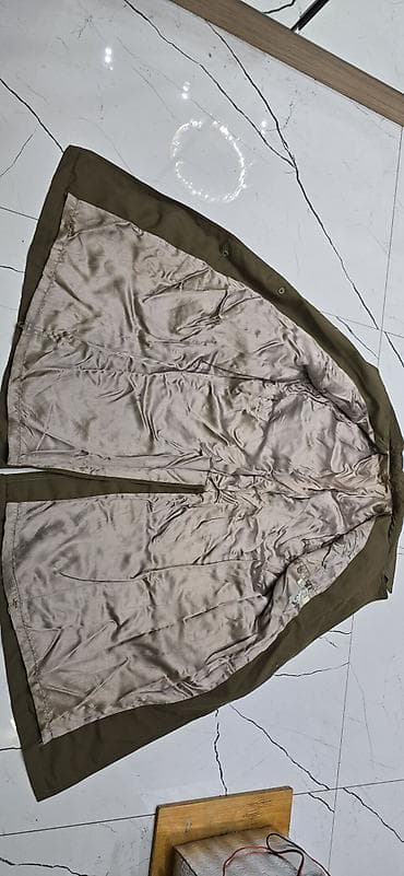 Мужская одежда: Мужское пальто, цвет - Зеленый — 2