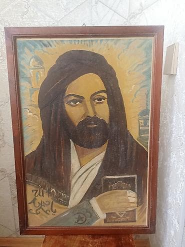 sir sekili: Məhsul: Rəsm tabloları (2 ədəd), çərçivəli, kətan üzərində yağlı boya — 2