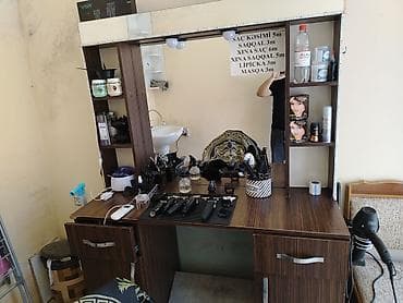 Digər salon, tibbi mebel: Bərbər masasi — 3