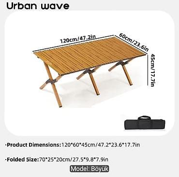 raskladuska ikinci el: Yeni, Qatlanan, Taxta, Dördbucaq masa — 2