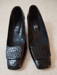 туфли новая не одевала не разу: Туфли, Размер: 38, цвет - Черный, Б/у — 4