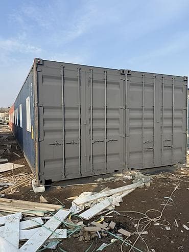 konteynerlərin satışı: 40 fut konteyner – ofis/yaşayış üçün təmirə hazır modul — 2