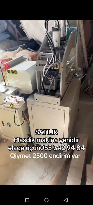 kreditle generator satisi: Plastik istehsalı üçün avtomatik maşın - İstehsalat xəttləri və — 3
