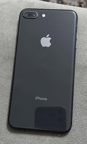 IPhone 8 Plus, Space Gray, Barmaq izi