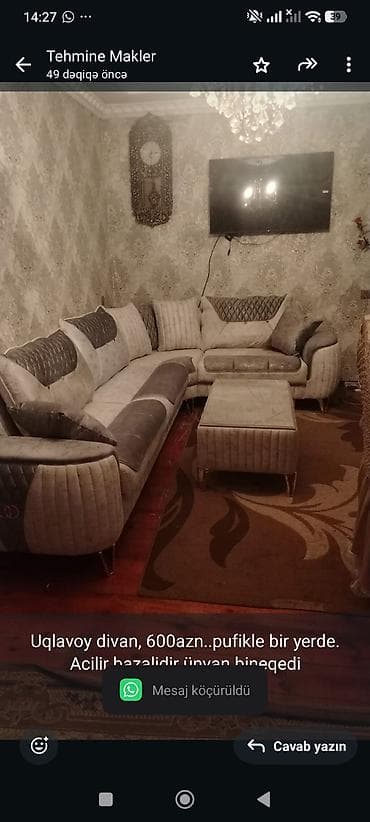 Künc divan, Açılan, Bazalı