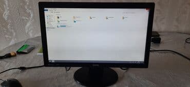 Kompüter, noutbuk və planşetlər: Monitor satılır 20 lik di mən bilən modelə internetdə baxa bilərsiz — 6