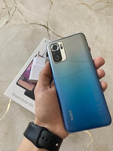 honor magic 8 pro qiyməti: Redmi Note 10S, 128 GB, rəng - Göy — 2