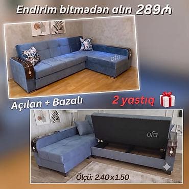 pufik divan: Künc divan, Yeni, Açılan, Bazalı — 2