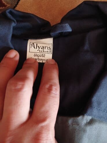 klassik geyim kişi: Kostyum, Demisezon, 6XL, rəng - Göy — 3