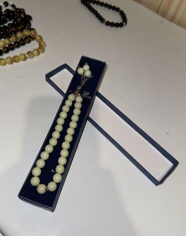 bujuteriya: Məhsul: Təsbeh (muncuqdan hazırlanmış) Təsvir: - Klassik dizaynlı — 7