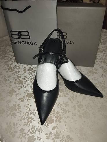 combat şalvar: Balenciaga, Ölçü: 40, rəng - Qara, Yeni — 1