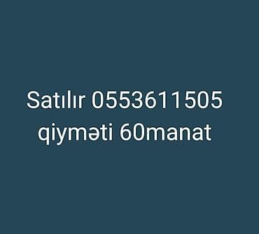 Satılır qiyməti 60manat 0553611505