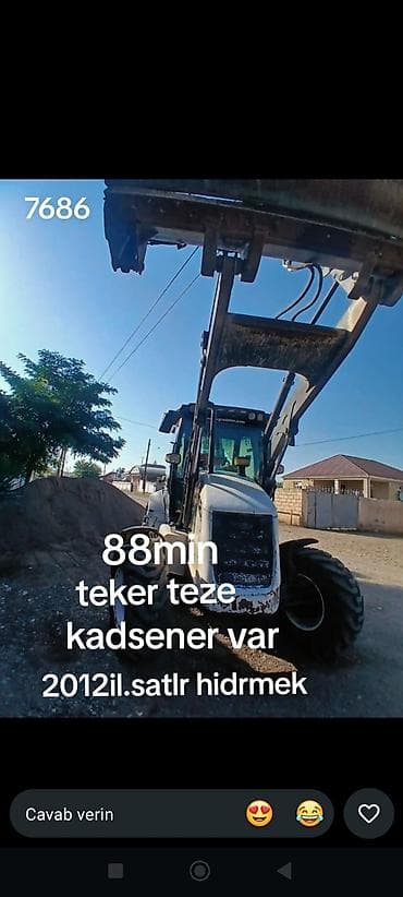 lider diski type 0: Hidromek 102B ekskavator-yükləyici - Model: Hidromek 102B - İl: 2012 — 4