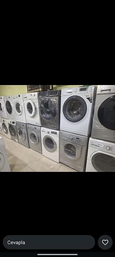 Müxtəlif markalardan və modellərdən ibarət geniş çeşiddə paltaryuyan