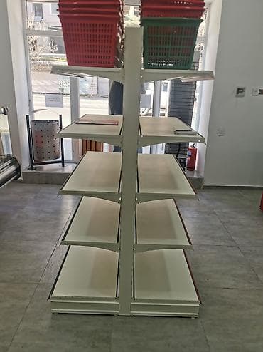 ref: Market rəfləri✅ İSTEHSALÇI Zavod istehsalı✅ Tək və iki tərəfli — 7