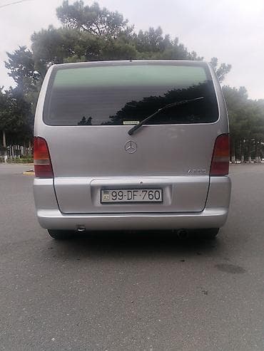 man sat: Mercedes-Benz Vito miniven - Korpus: gümüş rəng, sürgülü yan qapı — 8