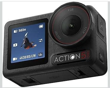 DJI Action 5 Pro aksion kamerası - 1/1.3" yeni nəsil sensor və 4 nm at lalafo.az DJI Action 5 Pro aksion kamerası - 1/1.3" yeni nəsil sensor və 4 nm