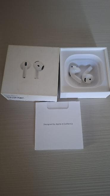 Qulaqcıqlar: Apple AirPods simsiz qulaqlıq (qutusuz cüt) original. - Model: Apple — 2