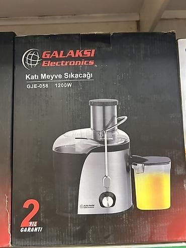 Galaksi Electronics Katı Meyvə Sıxacagı – GJE-058, 1200W - Güclü