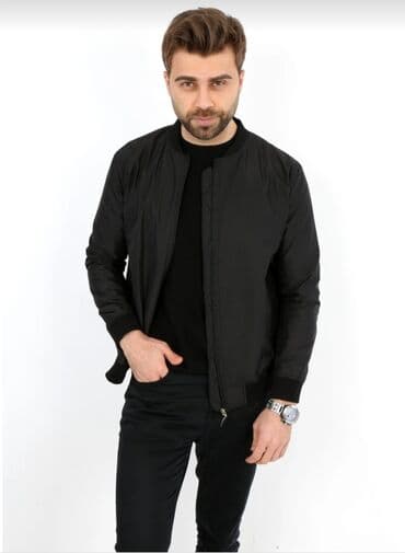kişi geyim: Kurtka, Bomber, Payız, M — 2
