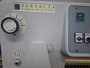 hava dreli: Perfecta 76 UC kağız kəsən maşın Mənşə: Schneidemaschinenwerk GmbH — 2
