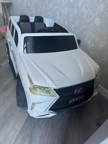 elekt: Uşaq üçün elektrikli minik avtomobili – Lexus LX-570 üslubunda ride-on — 1