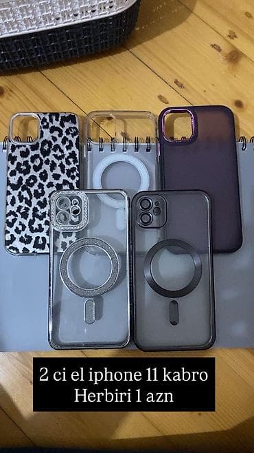 IPhone 11 üçün kabro dəsti - Model uyğunluğu: iPhone 11 - Növlər: 6