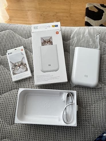 Xiaomi Mi Portable Photo Printer – portativ fotoprinter - Rəng: ağ
