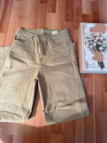 türk istehsalı olan qadın şubaları: Şalvar, Lc Waikiki, XL, rəng - Bej — 1