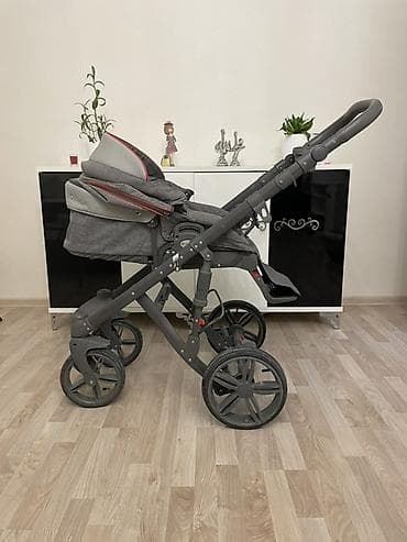 Uşaq arabası – transformasiya olunan 2‑də‑1 komplekt - Rəng: tünd — 2