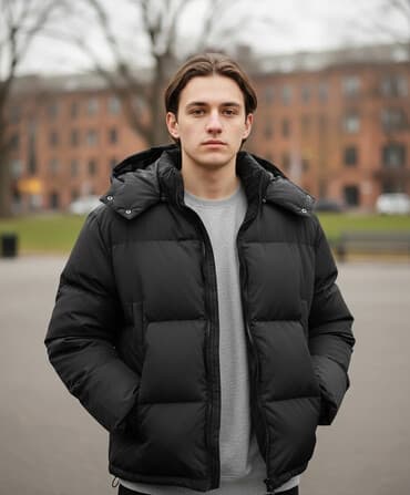 kişi dəri godəkcələr: Kurtka, Bolonka, Qış, Guess, M — 1