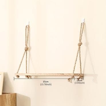 loft: 🌿 Təbii ağacdan hazırlanmış asma dekorativ rəflər evinizə istilik və — 7