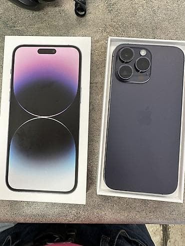 tablet mini 5: IPhone 14 Pro Max, 128 GB, Deep Purple — 1