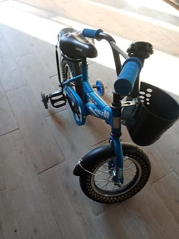 aurus bicycle: Uşaq velosipedi – Stels BR, mavi rəng - Təxmini təkər ölçüsü: 12" — 1