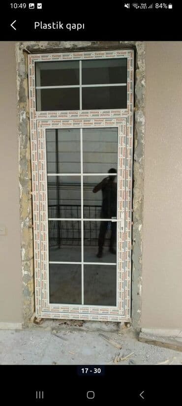 plastik qapl: Yeni Plastik qapı Zamok ilə, Zəmanətli, Pulsuz quraşdırma, Ödənişli çatdırılma, Pulsuz çatdırılma, Rayonlara çatdırılma — 10