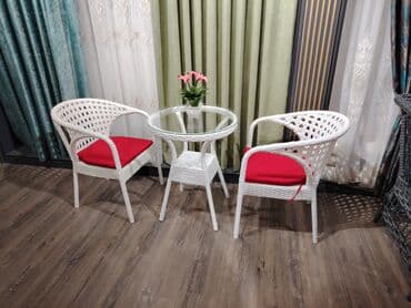 дачный набор стол и стулья: Stol və stul dəstləri — 1