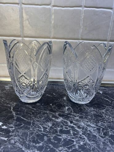 xrustal qab: Vaza dəsti, Xrustal — 1