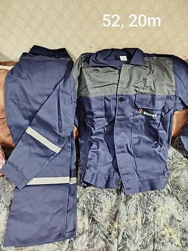 Plaşlar: Sənaye iş geyimləri dəsti və təhlükəsizlik plaşı - SOCAR loqolu iş — 3