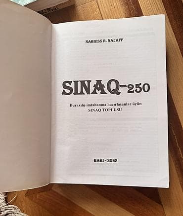 Testlər: Məhsul: “English 250 – Buraxılış imtahanlarına hazırlaşanlar üçün — 2