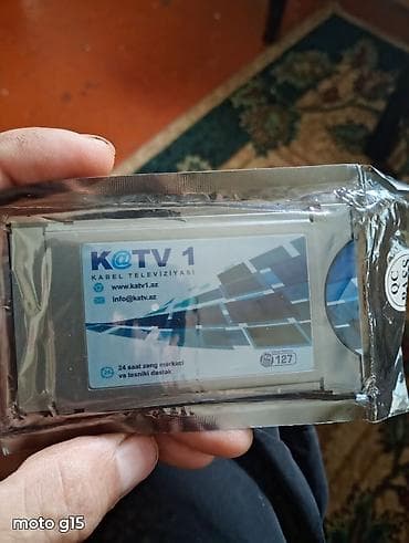 tuner satisi: K@TV 1 kabel televiziyası üçün CAM modul kartı Məhsul: K@TV 1 — 2