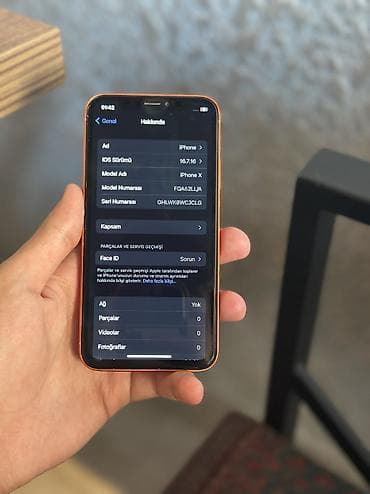 vip iphone 11: IPhone X, 64 GB, Narıncı, Simsiz şarj, Face ID — 2