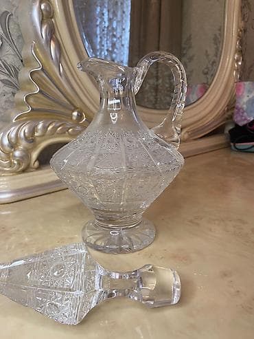 dibcek qablari: Xrustal, 1 l, Çexiya — 2