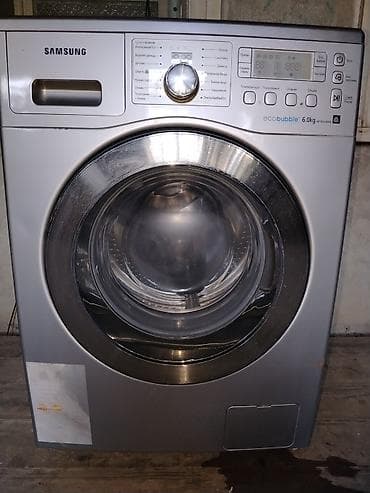 et masini: Samsung paltaryuyan maşın – EcoBubble, 6 kq, inveratorlu motor - Ön — 1