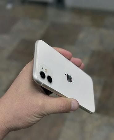 apple watch 1: IPhone 11, 128 GB, Ağ, Zəmanət, Simsiz şarj, Face ID — 3
