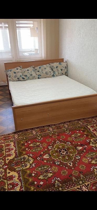 ucuz matras satilir: İkinəfərlik çarpayı, Matras ilə, Siyirməsiz — 1