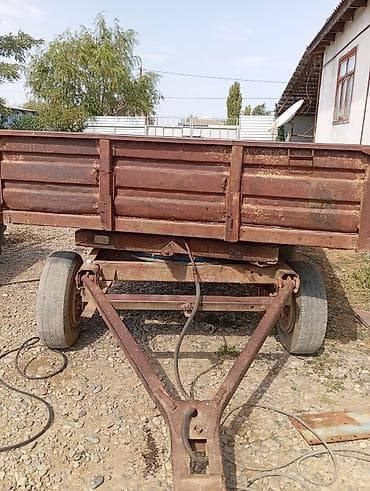 traktor satılır: Tək oxlu kənd təsərrüfatı qoşqusu - Tip: Hidravlik yükləyib-boşaltma — 3