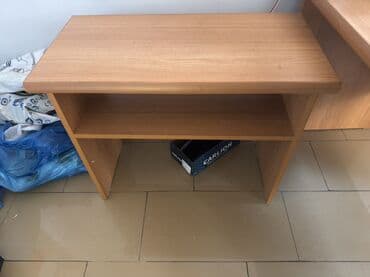 купить мебель для офиса бу: Masa dəsti – ofis üçün - Material: ağac fakturalı laminat/LDSP - — 4