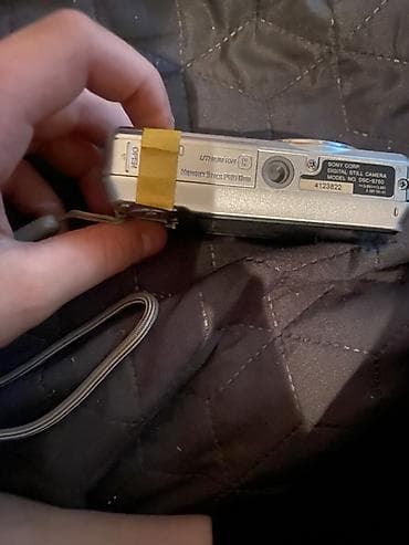 Videokameralar: Sony Cyber-shot DSC-S750 rəqəmsal fotoaparat - 7,2 MP təsvir çıxışı - — 5